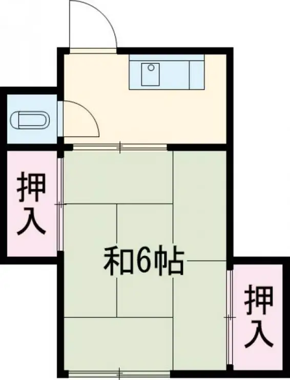 メゾン志賀 3階階 間取り