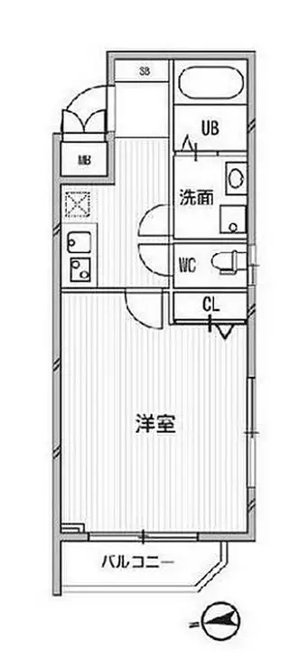 白金高輪レジデンス 5階階 間取り