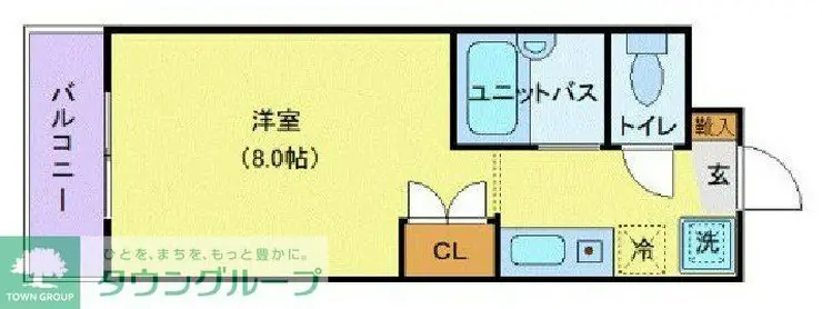 ピュアパレス江戸川台 1階階 間取り