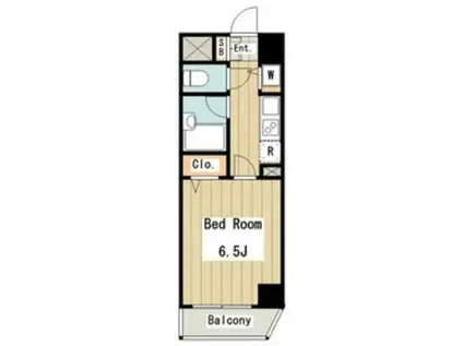 エスコート西荻窪(1K/2階)の間取り写真