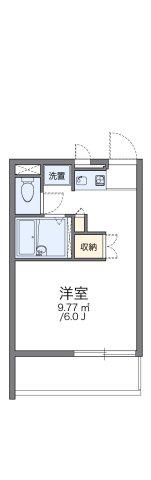 レオパレスVILLA(1K/2階)の間取り写真