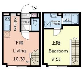 PASEO西新宿五丁目I(1LDK/4階)の間取り写真