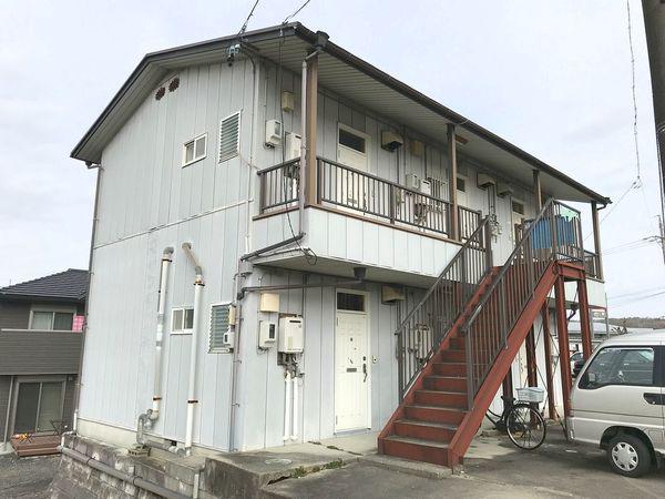 アシオハイツ(1K/2階)の外観写真