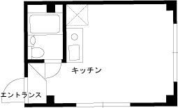 シティ御苑ビルB棟(ワンルーム/3階)の間取り写真