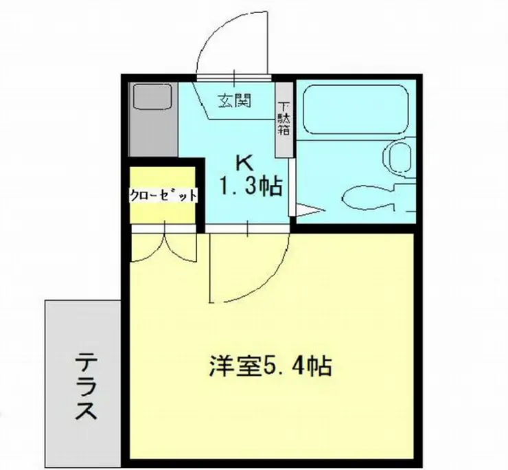 サングリーン桜川2 2階階 間取り