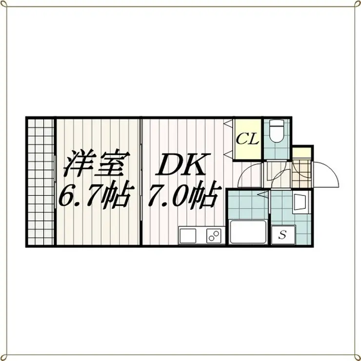 金太郎ヒルズ54 4階階 間取り
