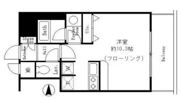 サンクレール高井戸 7階階 間取り