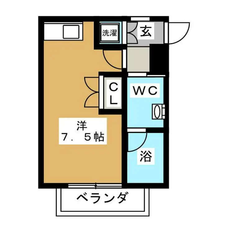 ASHOYAMA 3階階 間取り