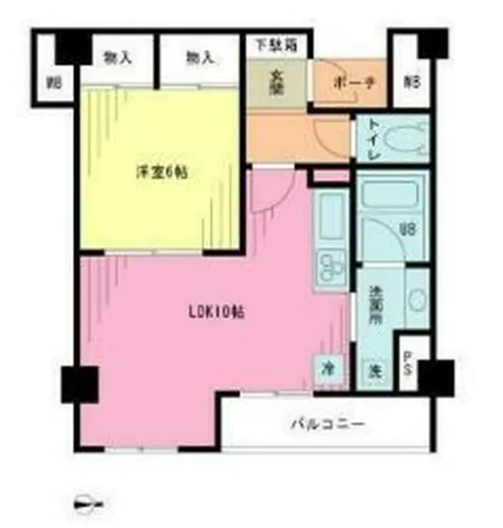 グリンデルヒルズ 1階階 間取り