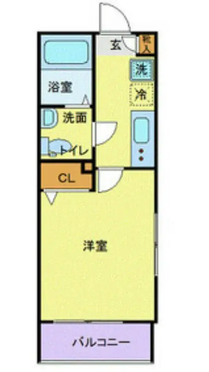 CITY SPIRE西新宿 2階階 間取り