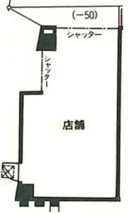 ラミアール中目黒 1階階 間取り