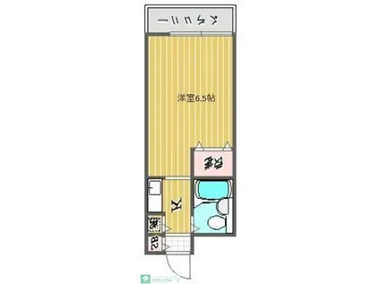 モンシェール西台(ワンルーム/4階)の間取り写真