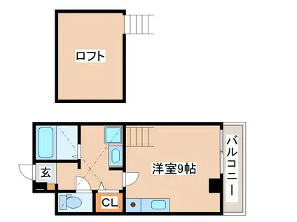 NOUVA-VITA(ワンルーム/4階)の間取り写真