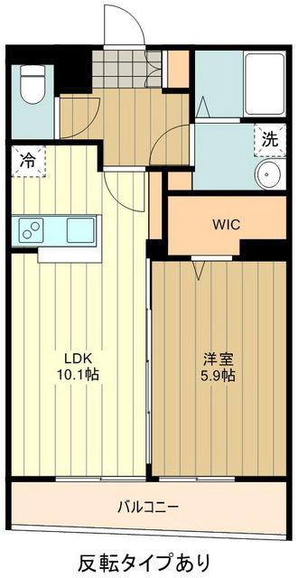 クーチャ万願寺(1LDK/2階)の間取り写真
