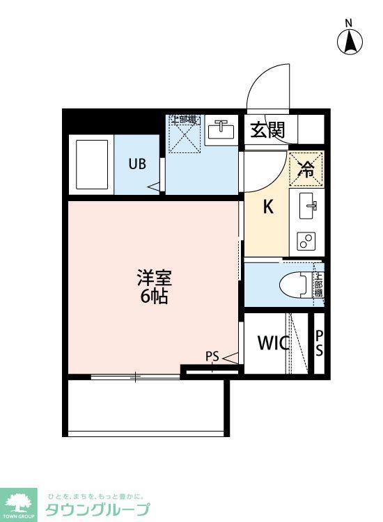 ROBOT HOME 西大宮V(1K/3階)の間取り写真