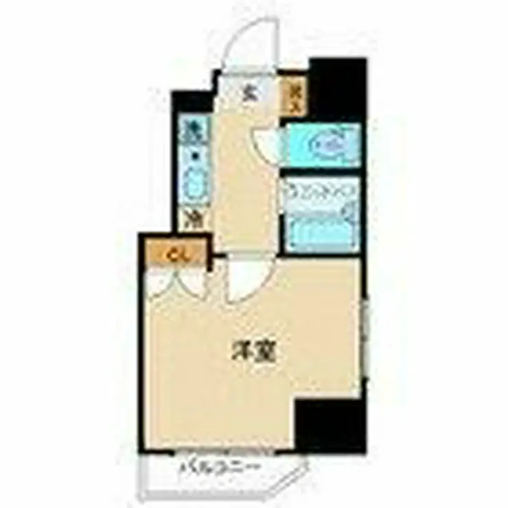 ガーラ笹塚駅前 14階階 間取り