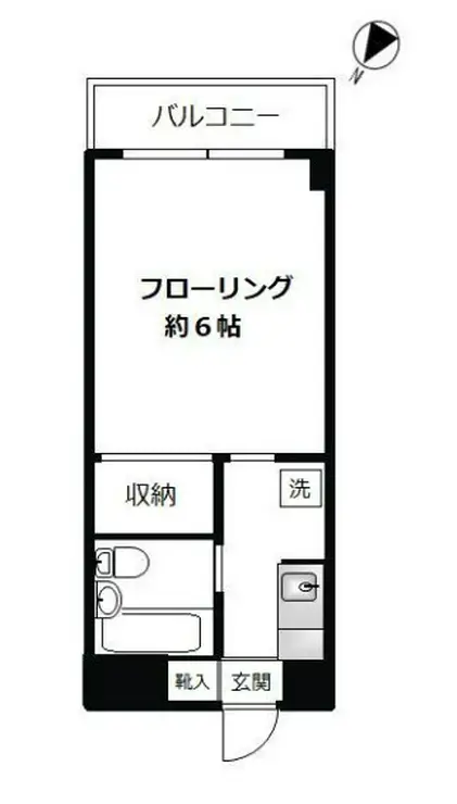 サニーヒルズ 2階階 間取り
