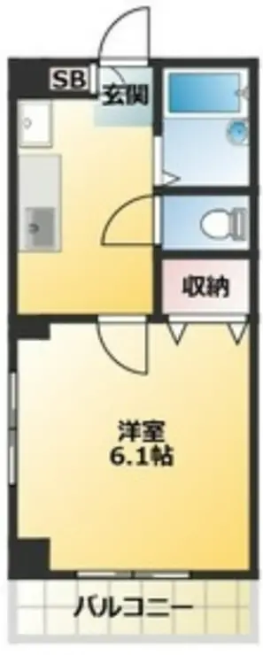 シャトーS&T 2階階 間取り