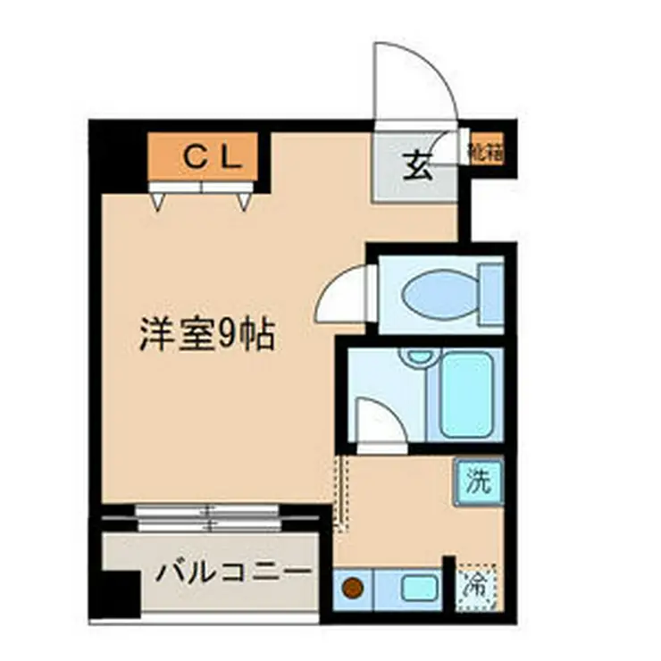 ルミエール代々木 1階階 間取り