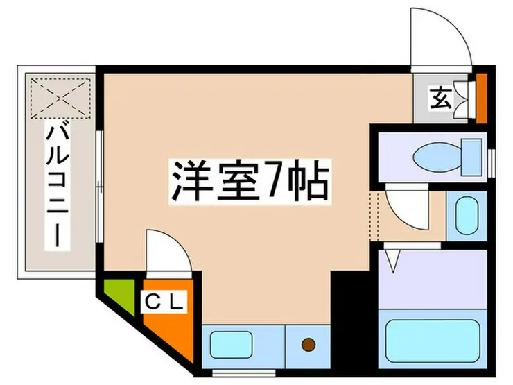 アーバンライフ2 2階階 間取り