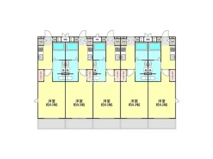 SERENO 20(1K/3階)の間取り写真