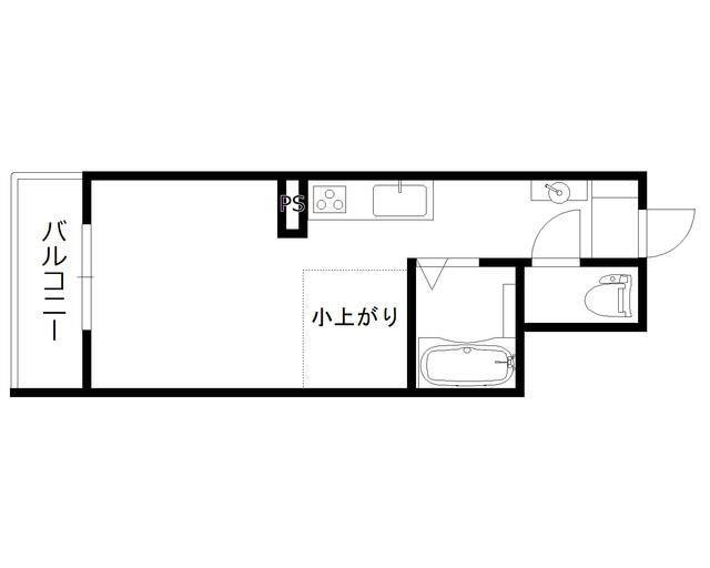 RETINA大手町(ワンルーム/3階)の間取り写真