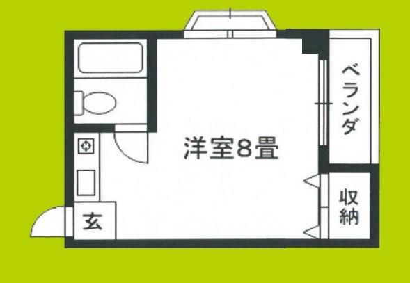 メサ太子橋(ワンルーム/3階)の間取り写真