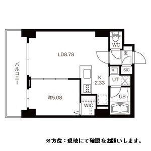 BPRレジデンス琴似(1LDK/4階)の間取り写真