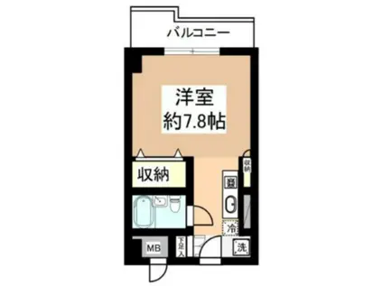 シティフォーラム新小平(ワンルーム/4階)の間取り写真