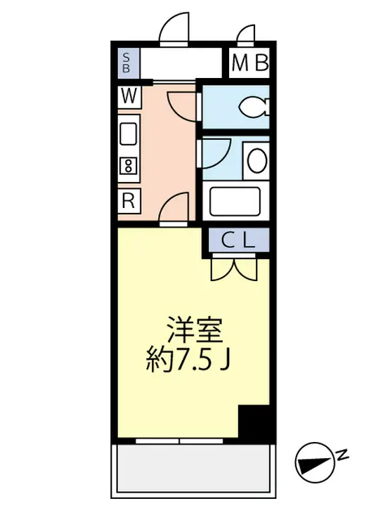 グランヴァン上板橋 2階階 間取り