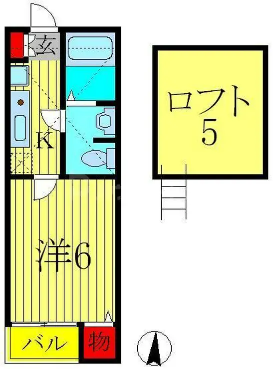 ステージ柏壱番館 2階階 間取り