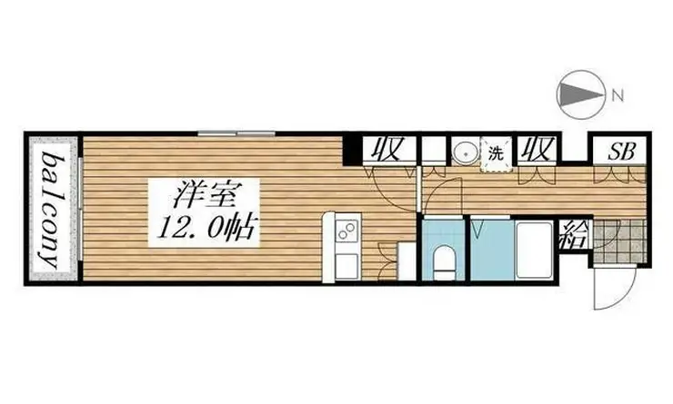 モンテ・オーロ 1階階 間取り