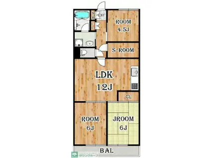 リアライズ熊谷(3SLDK/1階)の間取り写真