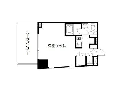 COZY COURT MAKI(1K/6階)の間取り写真