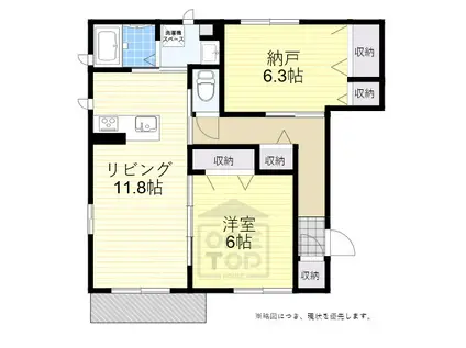 ベステンダンクB棟(2LDK/2階)の間取り写真