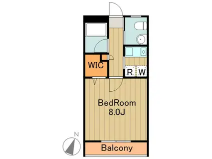 フォワード大塚(1K/2階)の間取り写真