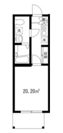 &N RESIDENCE(1K/1階)の間取り写真