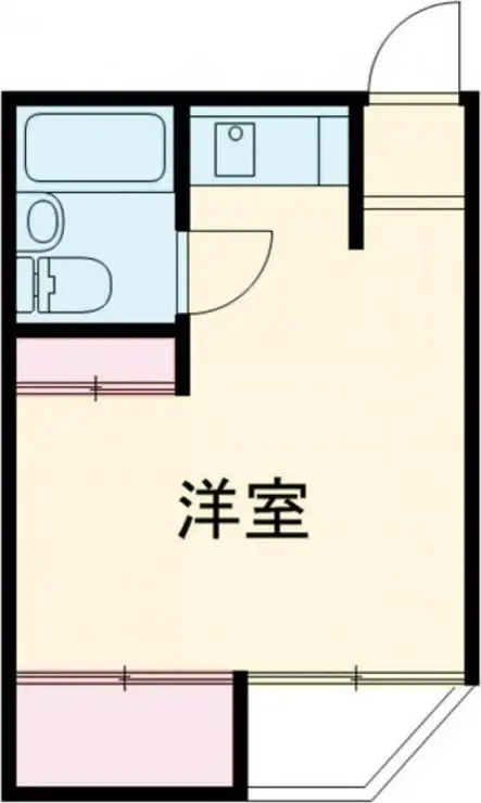 サウスゲートファイブ 2階階 間取り