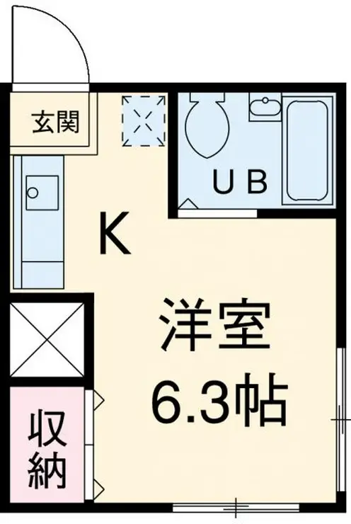 パークサイドハウス 3階階 間取り