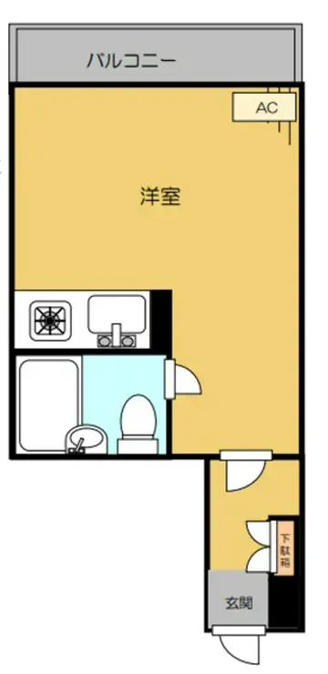 メゾン大森北 6階階 間取り