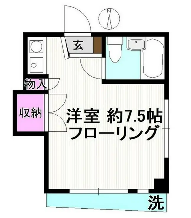 ESサイド 3階階 間取り