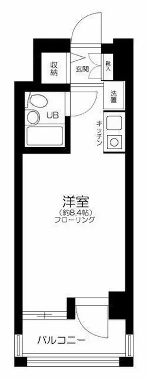 ルネ御苑プラザ 4階階 間取り