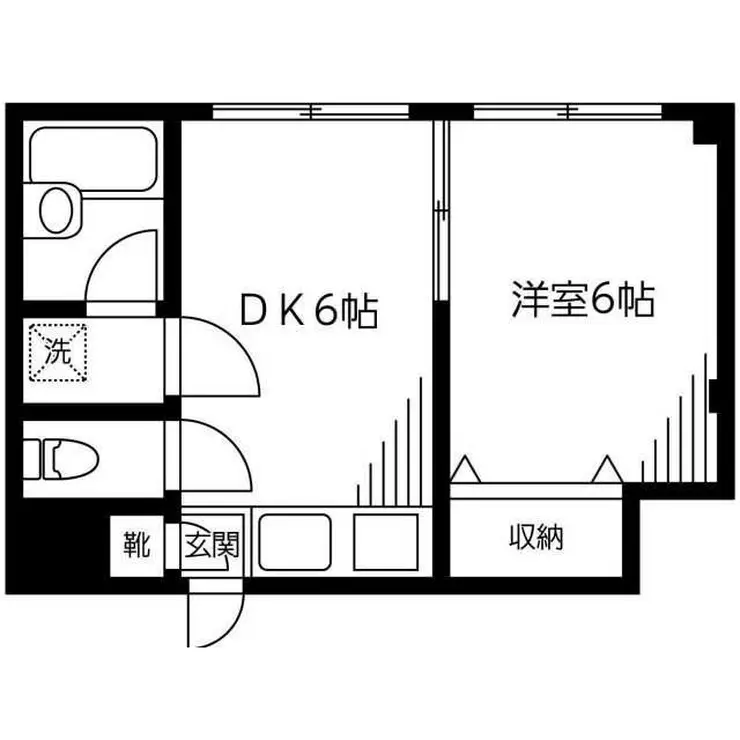 ベルメゾン 2階階 間取り