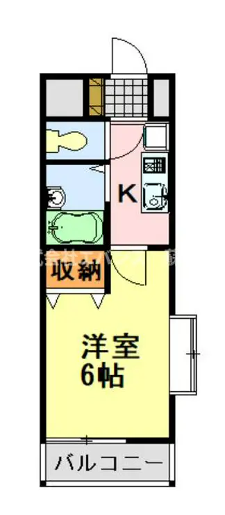ドエル末広 1階階 間取り