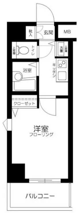 OLIO北千束 2階階 間取り