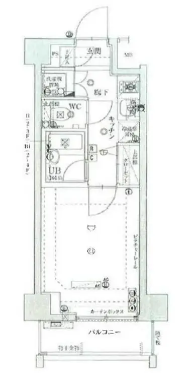 スパシエアルマール浮間公園 2階階 間取り