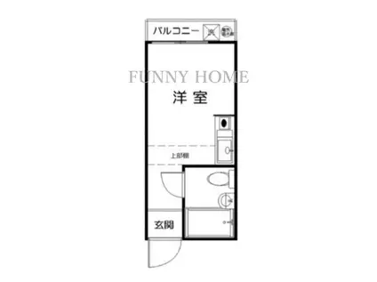 トップ学芸大学第四(ワンルーム/1階)の間取り写真