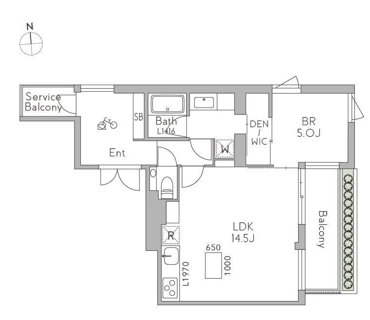 GRANDUO学芸大学4(1LDK/3階)