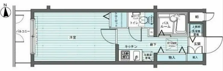 フェニックス麻布狸穴公園 4階階 間取り