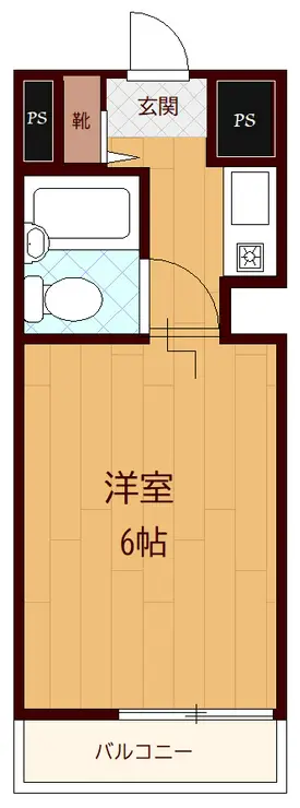 スカイガーデン 5階階 間取り